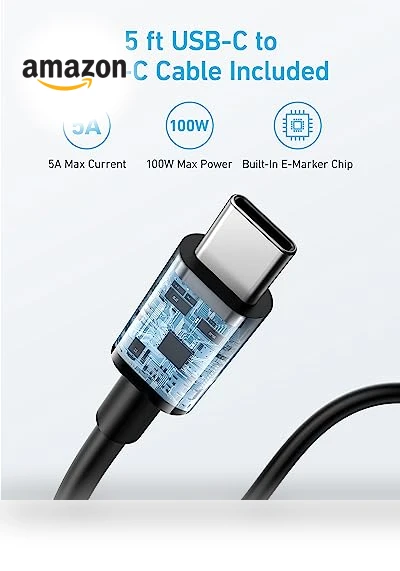 67W USB C Fast Charger with 3 Ports, Foldable Design — Charging Solutions, Anker
