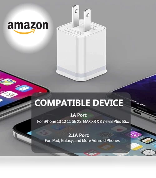 Dual Port USB Wall Charger 3-Pack — Charging Solutions, LUOATIP