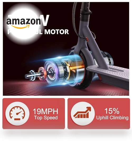 Folding Electric Scooter for Adults with Dual Suspension and APP Control — Electric Vehicles, MAXSHOT