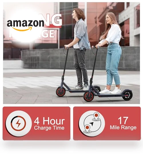 Folding Electric Scooter for Adults with Dual Suspension and APP Control — Electric Vehicles, MAXSHOT