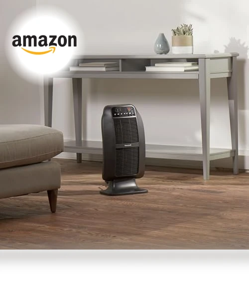 Ceramic Space Heater with Digital Controls and Programmable Thermostat — Portable Heating Solutions, Honeywell