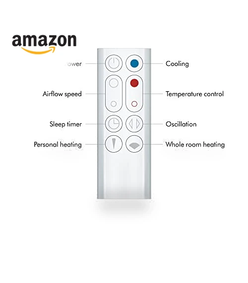 Jet Focus Heater and Fan, Bladeless, Remote Control — Ceiling Fans, Dyson