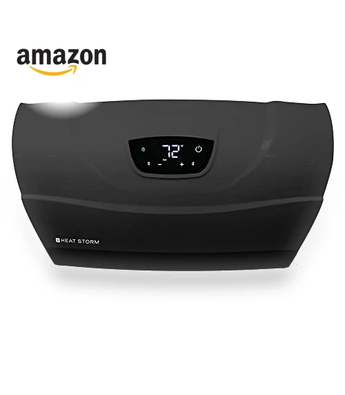 Infrared Space Heater with Remote Control, Energy Efficient — Heater Spare Components, Heat Storm