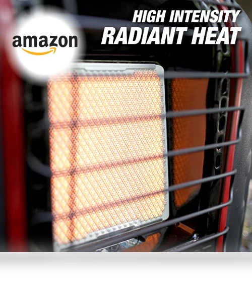 Portable Buddy Heater 4,000-9,000 BTU Indoor-Safe Propane Radiant Heater — Portable Propane Heaters, Mr. Heater