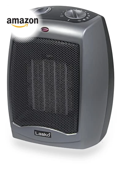 Portable Indoor Electric Ceramic Space Heater with Thermostat — Portable Heating Solutions, Lasko