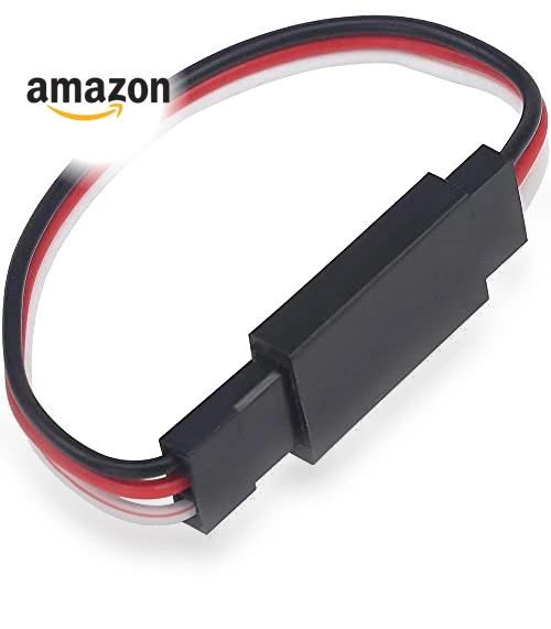 10 Pcs RC Servo Extension and Y Cables for Drones, Cars, Robots — RC Connectors, MMOBIEL