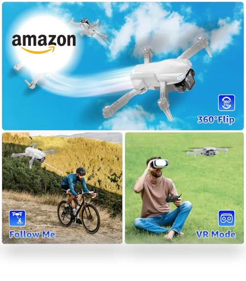 1080P HD Mini FPV Drone with Camera for Kids & Adults — Drones, X-shop