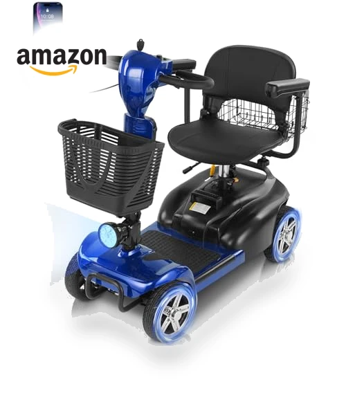4 Wheels Mobility Scooter for Adults & Seniors Up to 300LBS — Mobility Scooters, Mbxcooter