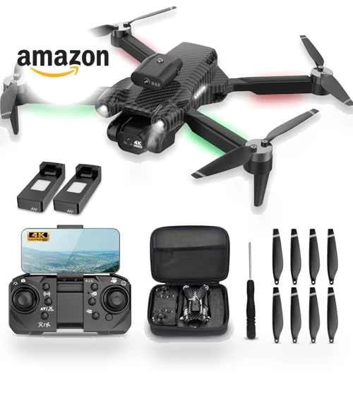 4K Camera Drone for Kids and Adults - Beginner-Friendly Mini Drone with Emergency Stop — Drones, MSMV