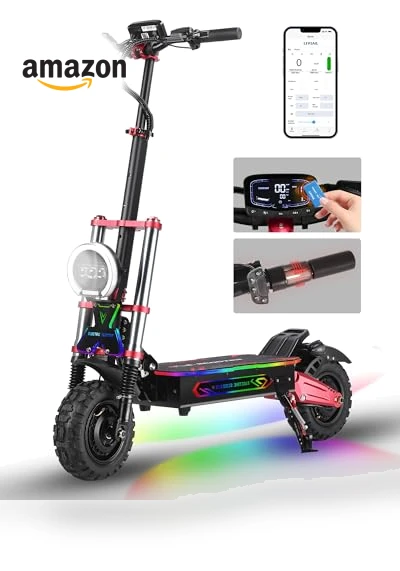 6000W High-Speed Electric Scooter with 75 Miles Range — Electric Self-Balancing Scooters, Ornped