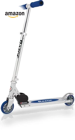 Kick Scooter for Kids - Lightweight, Foldable, Adjustable Handlebars — Push Scooters, Razor