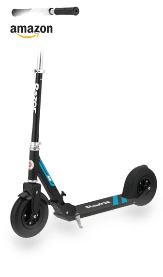 A5 Air Kick Scooter for Kids - Foldable, Adjustable Handlebar, 8" Pneumatic Wheels — Push Scooters, Razor