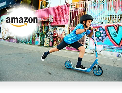 A5 Lux Kick Scooter for Kids - 8" Urethane Wheels, Adjustable Handlebar, Foldable — Push Scooters, Razor