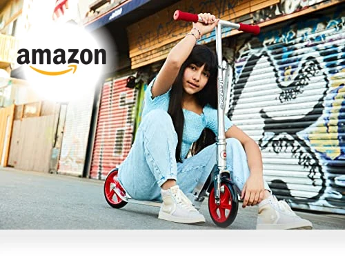 A5 Lux Kick Scooter for Kids - 8" Urethane Wheels, Adjustable Handlebar, Foldable — Push Scooters, Razor