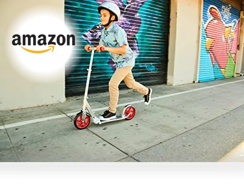A5 Lux Kick Scooter for Kids - 8" Urethane Wheels, Adjustable Handlebar, Foldable — Push Scooters, Razor