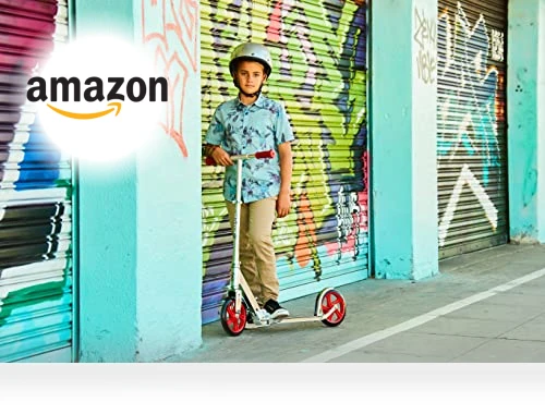 A5 Lux Kick Scooter for Kids - 8" Urethane Wheels, Adjustable Handlebar, Foldable — Push Scooters, Razor