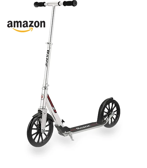 A6 Kick Scooter for Kids Ages 8+ - Extra-Tall Handlebars & Longer Deck — Push Scooters, Razor