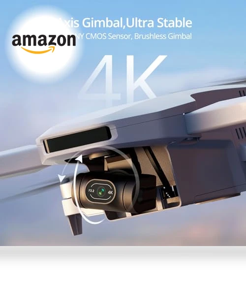3-Axis Gimbal 4K GPS Drone Under 249g with Visual Tracking — Drones & UAV Technology, Potensic