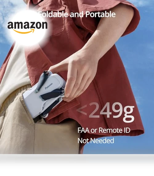3-Axis Gimbal 4K GPS Drone Under 249g with Visual Tracking — Drones & UAV Technology, Potensic