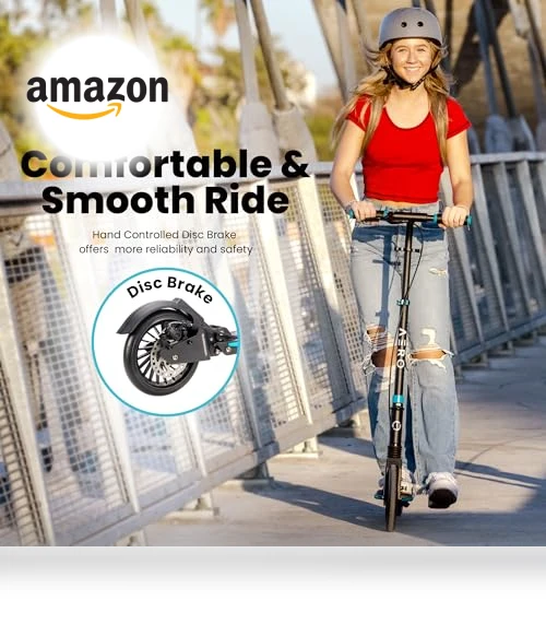 Big Wheel Kick Scooter for Kids, Teens, and Adults — Push Scooters, AERO MOBILITY