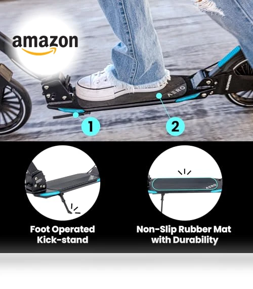 Big Wheel Kick Scooter for Kids, Teens, and Adults — Push Scooters, AERO MOBILITY