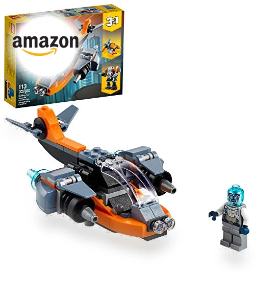 3 in 1 Cyber Drone Space Toy Building Set — Construction Kits, LEGO