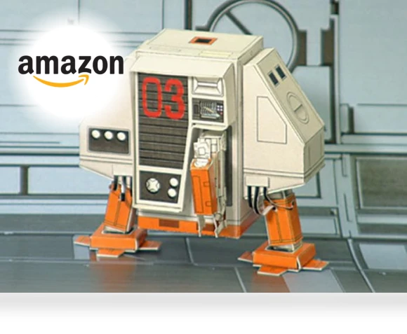 Silent Running Robot Drone DIY Handcraft Paper Model Kit — Paper Craft, NZPOST