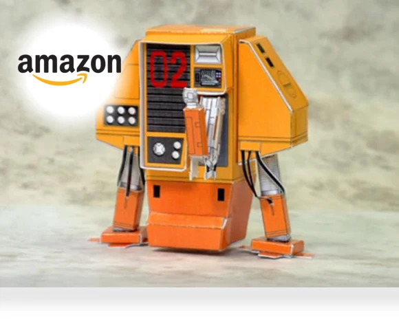 Silent Running Robot Drone DIY Handcraft Paper Model Kit — Paper Craft, NZPOST