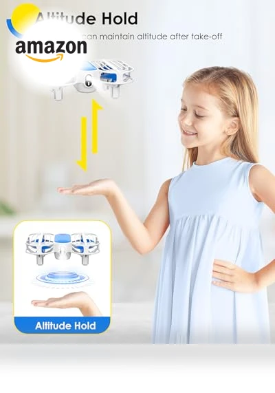 Kids Drone with Altitude-Hold, 3D Flip, and Headless Mode — Flying Toys, JY09