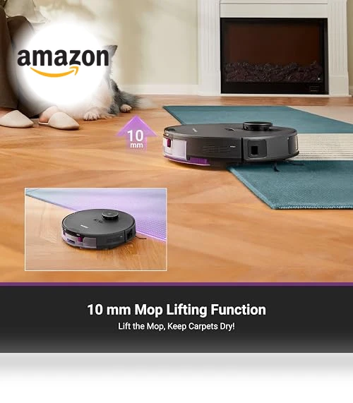 Robot Vacuum and Mop Combo with Bagless Self Emptying Station — Smart Cleaning Robots, Eureka