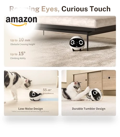 Movable Pet Camera Robot with 2K Resolution and Night Vision — Security & Surveillance Robots, Enabot