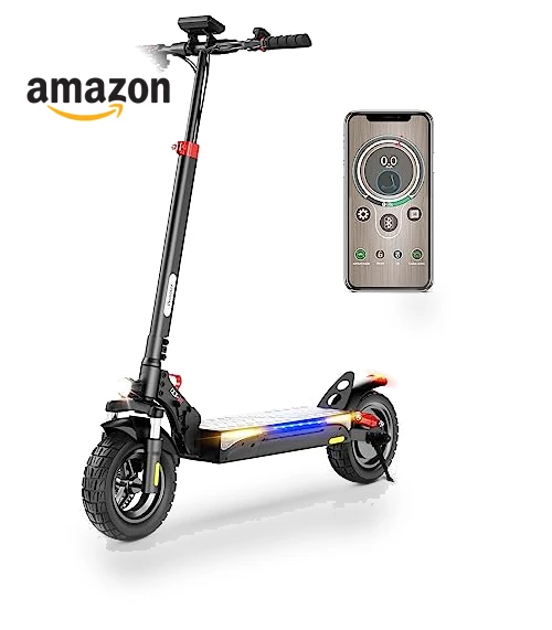 Electric Scooter, 10" Tires, 800W Motor E-Scooter Up to 25/28 Miles Range — Electric Vehicles, iScooter