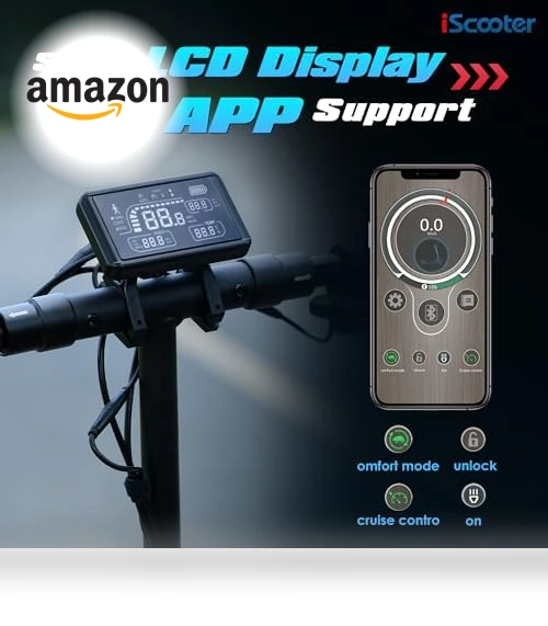 Electric Scooter, 10" Tires, 800W Motor E-Scooter Up to 25/28 Miles Range — Electric Vehicles, iScooter