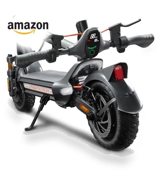 1200W Electric Scooter for Adults with 50 Miles Range & 31 mph Speed — Electric Self-Balancing Scooters, CUNFON