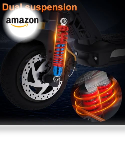 1200W Electric Scooter for Adults with 50 Miles Range & 31 mph Speed — Electric Self-Balancing Scooters, CUNFON