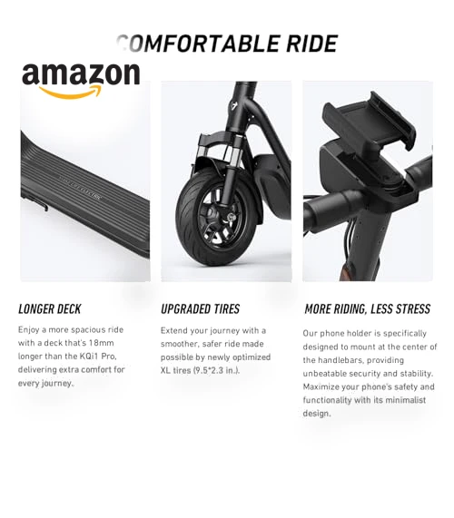 Electric Scooter for Adults - 600W-900W Max Power, 18-41 Miles Range, Foldable — Push Scooters, NIU