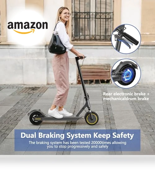 Electric Scooter Adults, Max 19/27/49 Miles Ranges, Top Speed 19/22 mph, 350/750W Peak Motor, Folding E-Scooter with... — Electric Vehicles, NAVIC