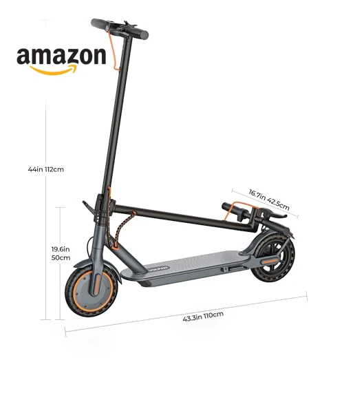 Electric Scooter with Powerful Motor, Long Range, and Cruise Control — Electric Self-Balancing Scooters, VOLPAM