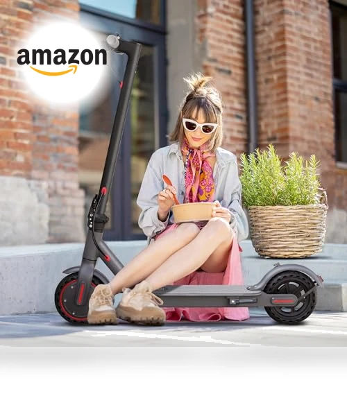 Electric Scooter, 350W/500W Motor, 21-28 Miles Range, 19/21 Mph Top Speed — Electric Vehicles, VOLPAM