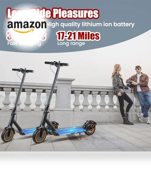 8.5" Solid Tires Electric Scooter for Adults with Smart APP and Cruise Control — Electric Self-Balancing Scooters, widoway