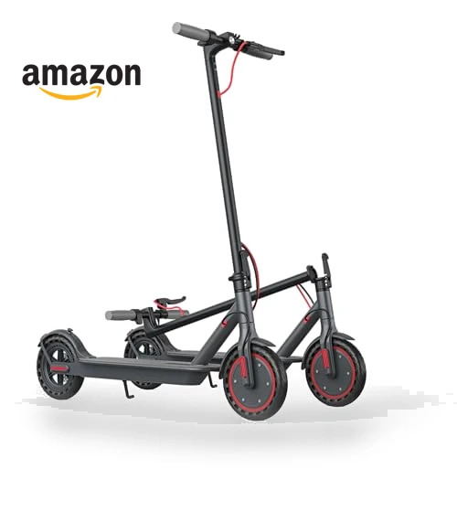 Portable Foldable Electric Scooter for Adults - 8.5" Solid Tires, 350W Motor — Electric Vehicles, Roinside