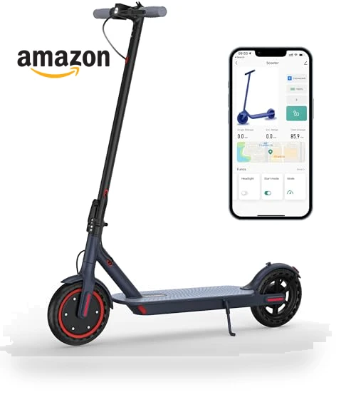 Electric Scooter for Adults with Dual Suspension and APP Control — Electric Vehicles, V1