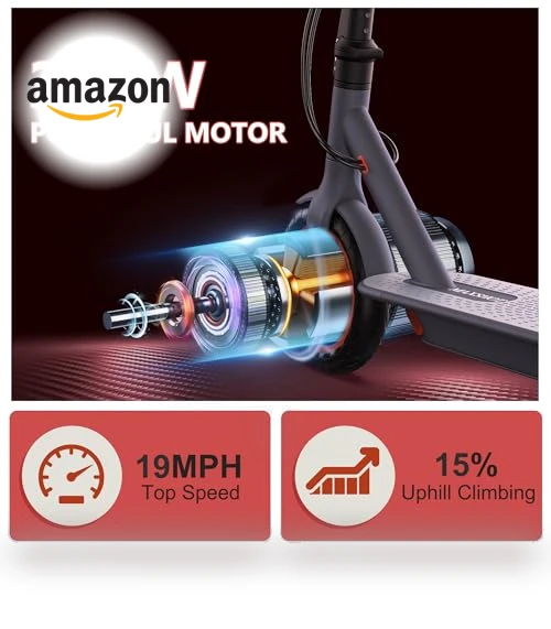 Electric Scooter for Adults with Dual Suspension and APP Control — Electric Vehicles, V1