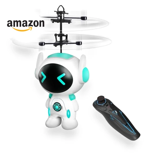 RC Flying Ball Drone for Kids - Remote Control Helicopter Toy — Interactive Figures & Robots, Ynybusi