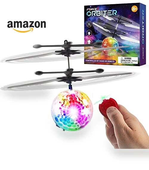 Flying Orb Ball Toy Hand Operated Spinner Drones for Kids - Mini UFO Drone Toys with Remote — Drones & UAV Technology, Force1