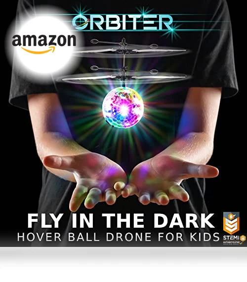 Flying Orb Ball Toy Hand Operated Spinner Drones for Kids - Mini UFO Drone Toys with Remote — Drones & UAV Technology, Force1