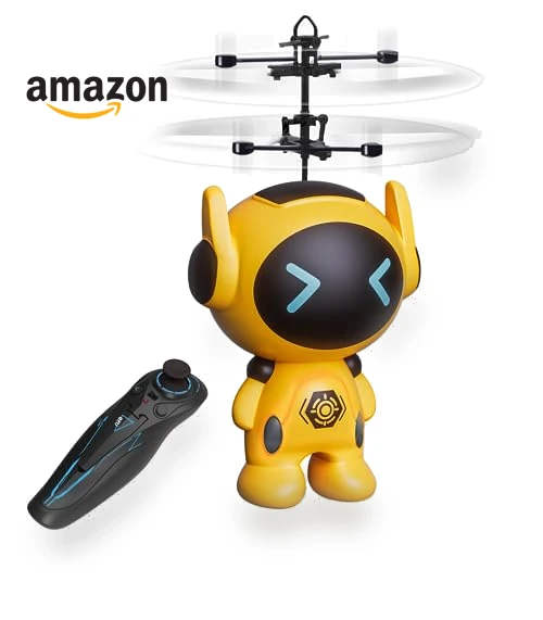 Remote Control Flying Robot Toy for Kids and Adults — Interactive Figures & Robots, Tcvents