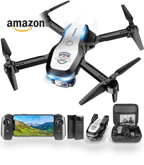 1080P FPV Foldable Drone with Camera for Beginners — Drones, Velcase
