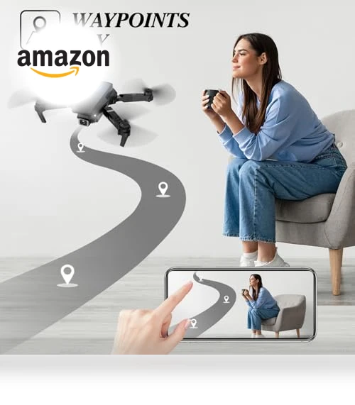 Foldable Mini Drone with 1080p Camera for Kids — Drones & UAV Technology, BeiyoQSZ