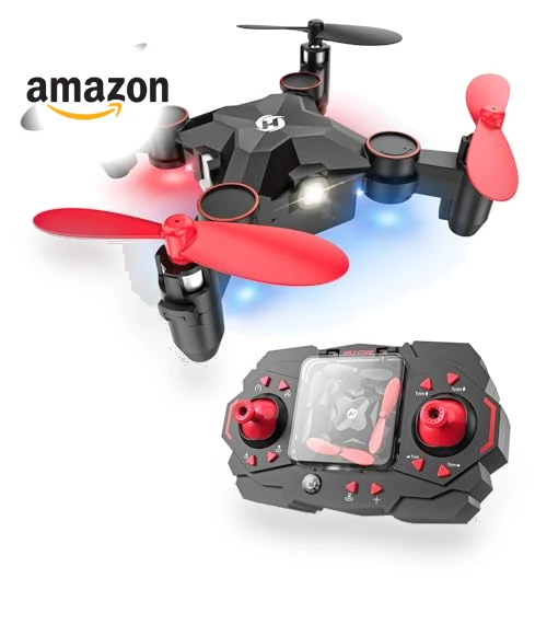 Foldable Mini Nano RC Drone with Altitude Hold and 3D Flips — Flying Toys, Holy Stone